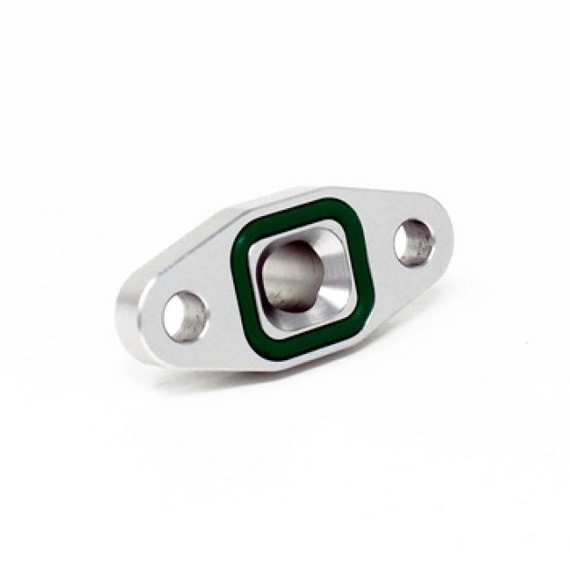 Torque Solution TS-UNI-628 - TQSTS-UNI-628 - Torque Solution Port Matched Oil Drain Flange - 10AN for T3 T4 T6 Small / Mid Frame Turbos - Shipped in Europe - Tuningsupply.com