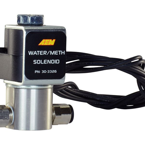 AEM 30-3326 - AEM30-3326 - AEM Water/Methanol Injection System - High-Flow Low-Current WMI Solenoid - 200PSI 1/8in-27NPT In/Out - Shipped in Europe - Tuningsupply.com