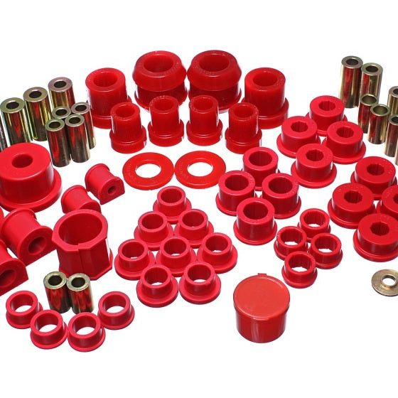 Energy Suspension 11.18104R - ENG11.18104R - Energy Suspension 06-14 Mazda Miata Red Master Bushing Set - Shipped in Europe - Tuningsupply.com