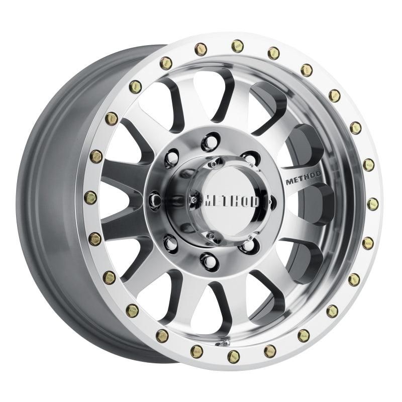 Method Wheels MR30478580300 - MRWMR30478580300 - Method MR304 Double Standard 17x8.5 0mm Offset 8x6.5 130.81mm CB Machined/Clear Coat Wheel - Shipped in Europe - Tuningsupply.com