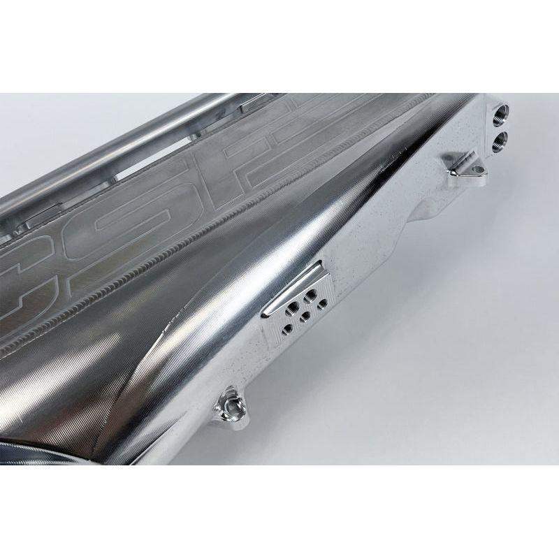 CSF 8400 - CSF8400 - CSF Gen 2 B58 Race X Charge-Air-Cooler Manifold - Raw Billet Aluminum Finish - Shipped in Europe - Tuningsupply.com