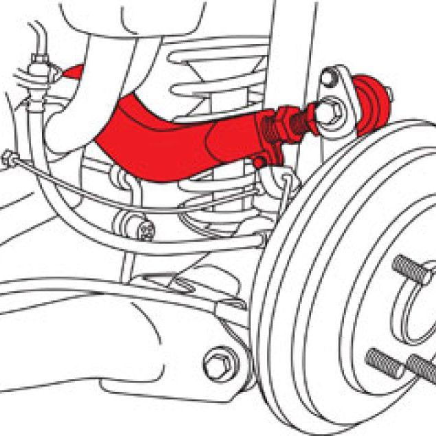 SPC Performance 67466 - SPC67466 - SPC Performance 06-10 Honda Civic Base/Si/Hybrid/ 13+ Acura CSX/ILX Adjustable Rear Camber Arm - Shipped in Europe - Tuningsupply.com