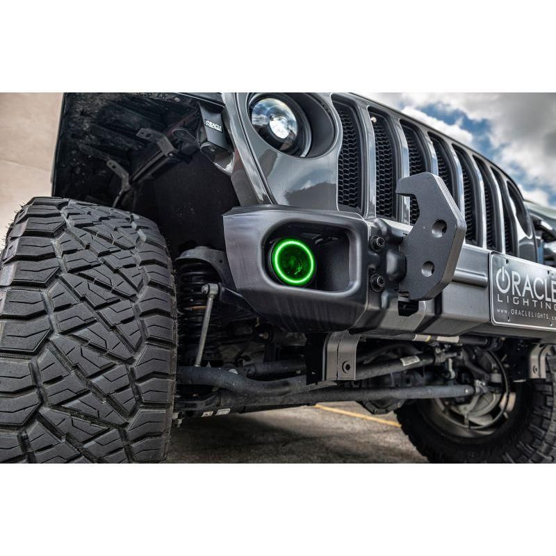 ORACLE Lighting 5846-332 - ORL5846-332 - Oracle Jeep Wrangler JK/JL/JT High Performance W LED Fog Lights - ColorSHIFT - Dynamic - Shipped in Europe - Tuningsupply.com