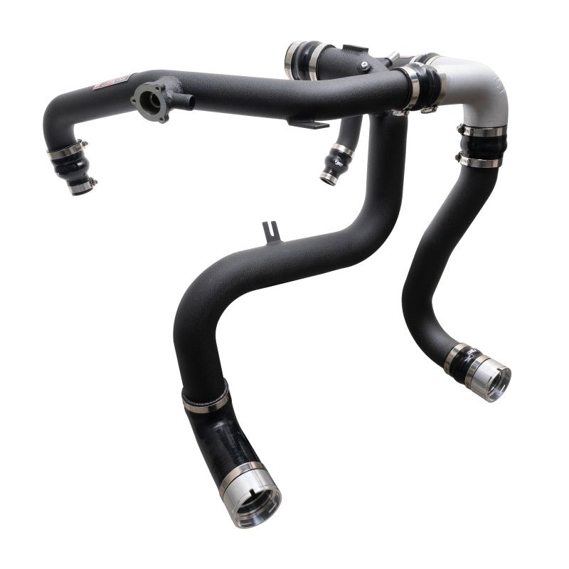 Injen SES9301ICPWB - INJSES9301ICPWB - Injen 21-23 Ford Bronco 2.7L V6 (TT) EcoBoost SES Intercooler Pipes - Wrinkle Black - Shipped in Europe - Tuningsupply.com