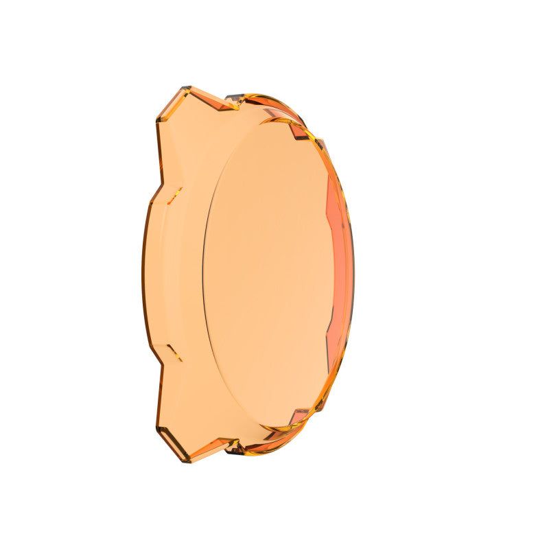 KC HiLiTES 5112 - KCL5112 - KC HiLiTES 6in. Hard Shield/Cover for Gravity Pro6 LED Lights (Single) - Amber - Shipped in Europe - Tuningsupply.com