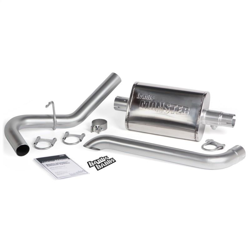 Banks Power 51360 - GBE51360 - Banks Power 87-01 Jeep 4.0L Cherokee Monster Exhaust System - Shipped in Europe - Tuningsupply.com