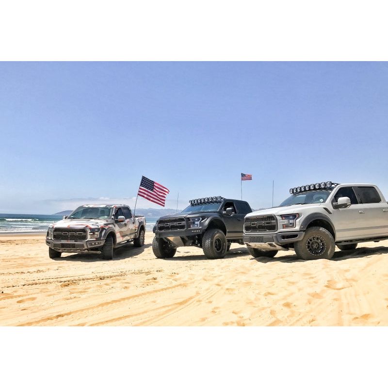 KC HiLiTES 91333 - KCL91333 - KC HiLiTES 17-18 Ford Raptor 57in. Pro6 Gravity LED 9-Light 180w Combo Beam Overhead Light Bar Sys - Shipped in Europe - Tuningsupply.com