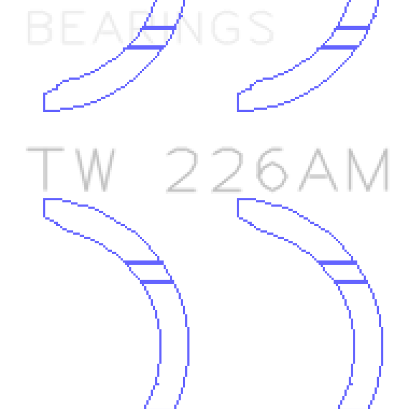 King Engine Bearings GTW226AM - KINGTW226AM - King Engine Bearings Toyota 3SGTE Thrust Washer Set - Shipped in Europe - Tuningsupply.com