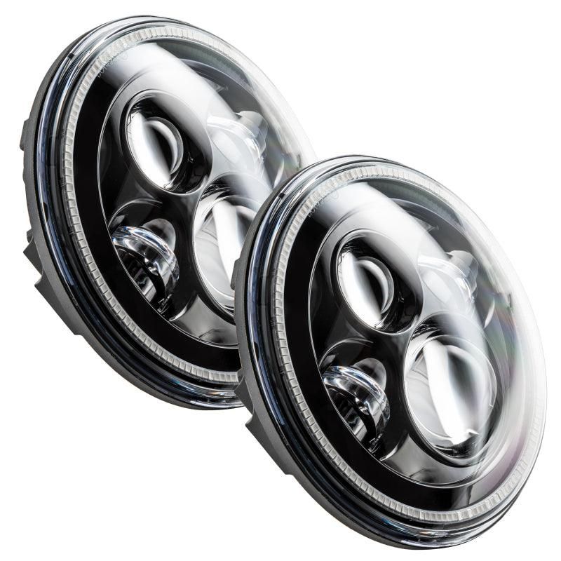 ORACLE Lighting 5769-504 - ORL5769-504 - Oracle 7in High Powered LED Headlights - NO HALO - Black Bezel - Shipped in Europe - Tuningsupply.com