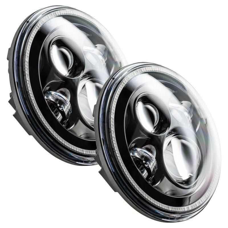 ORACLE Lighting 5769-334 - ORL5769-334 - Oracle 7in High Powered LED Headlights - Black Bezel - ColorSHIFT No Controller - Shipped in Europe - Tuningsupply.com