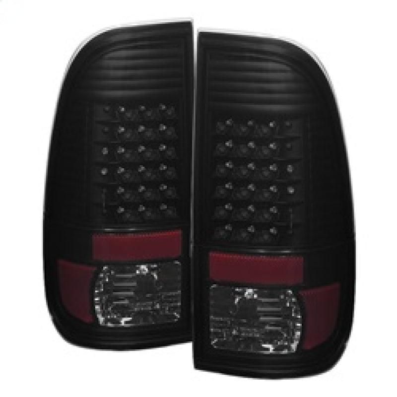 SPYDER 9027642 - SPY9027642 - xTune Ford F250/350/450/550 Super Duty 99-07 LED Tail Lights Black Smoke ALT-JH-FF15097-LED-BKSM - Shipped in Europe - Tuningsupply.com