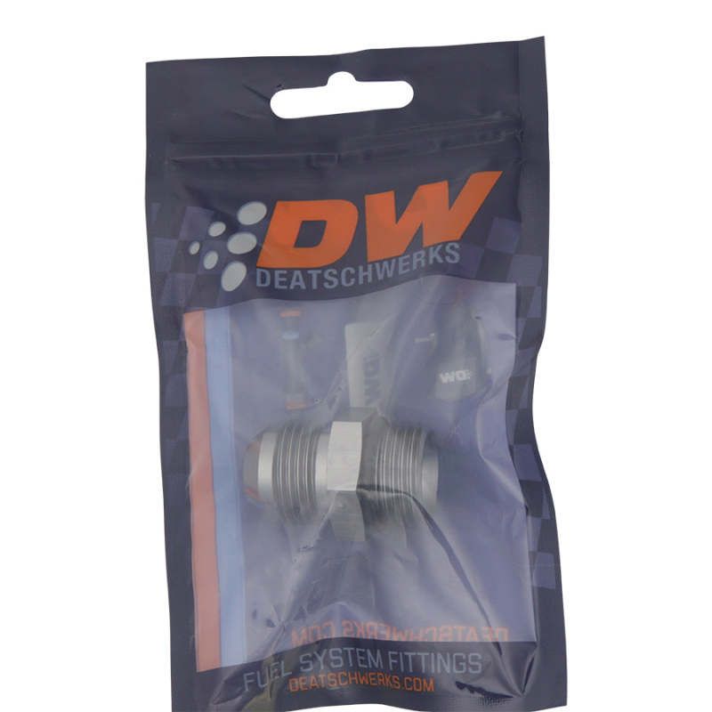 DeatschWerks 6-02-0403 - DWK6-02-0403 - DeatschWerks 10AN ORB Male To 10AN Male Adapter (Incl O-Ring) - Shipped in Europe - Tuningsupply.com