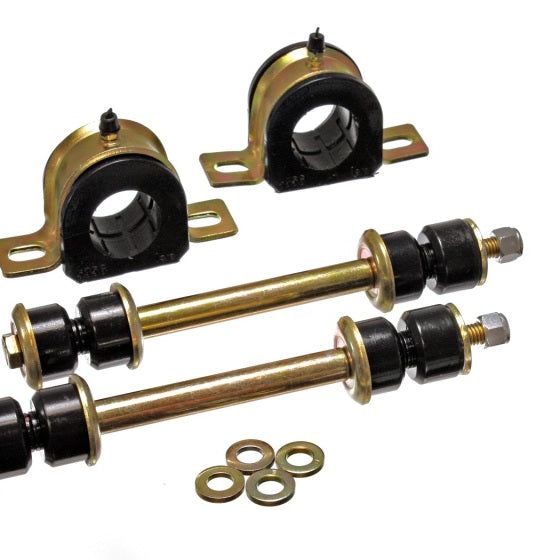 Energy Suspension 3.5213G - ENG3.5213G - Energy Suspension 01-06 C2500 HD Silverado 2WD Black 36mm Front Sway Bar Bushing Set - Shipped in Europe - Tuningsupply.com