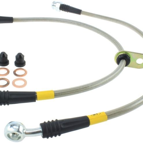 Stoptech 950.40507 - STO950.40507 - StopTech 97-01 Prelude Rear SS Brake Lines - Shipped in Europe - Tuningsupply.com
