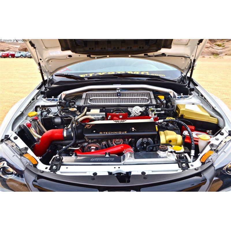 Mishimoto MMRAD-STI-08 - MISMMRAD-STI-08 - Mishimoto 08-09 Subaru WRX/STi Manual Aluminum Radiator - Shipped in Europe - Tuningsupply.com