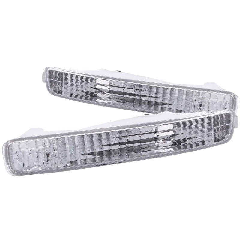 ANZO 511009 - ANZ511009 - ANZO 1996-1997 Honda Accord Euro Parking Lights Chrome - Shipped in Europe - Tuningsupply.com