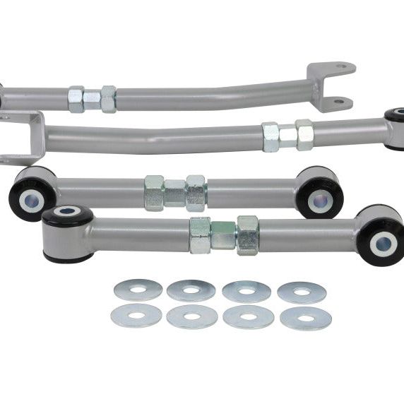 Whiteline KTA124 - WHLKTA124 - Whiteline 98-08 Subaru Legacy Liberty Rear Lower Control arm-adjust toe/camber - Shipped in Europe - Tuningsupply.com