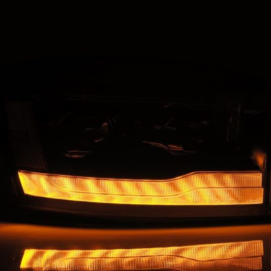 AlphaRex 880531 - ARX880531 - AlphaRex 06-08 Dodge Ram 1500HD PRO-Series Projector Headlights Plank Style Chrome w/Seq Signal/DRL - Shipped in Europe - Tuningsupply.com