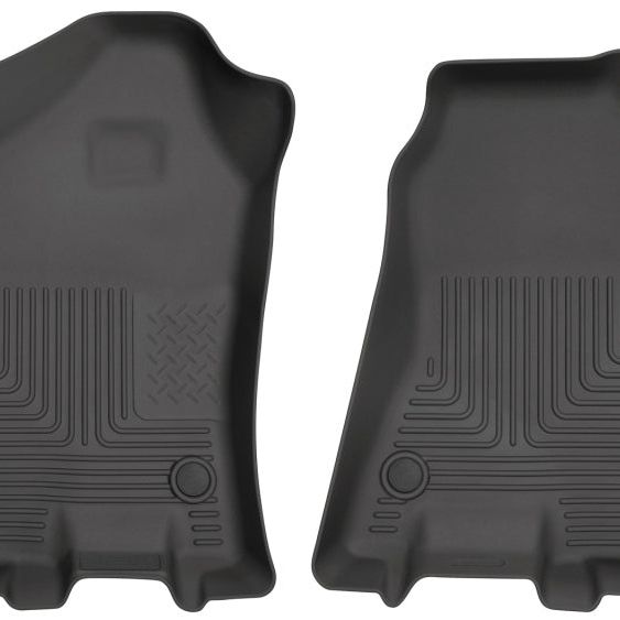 Husky Liners 13741 - HSL13741 - Husky Liners 2019 Ram 1500 Crew Cab WeatherBeater Black Front Row Floor Liners - Shipped in Europe - Tuningsupply.com