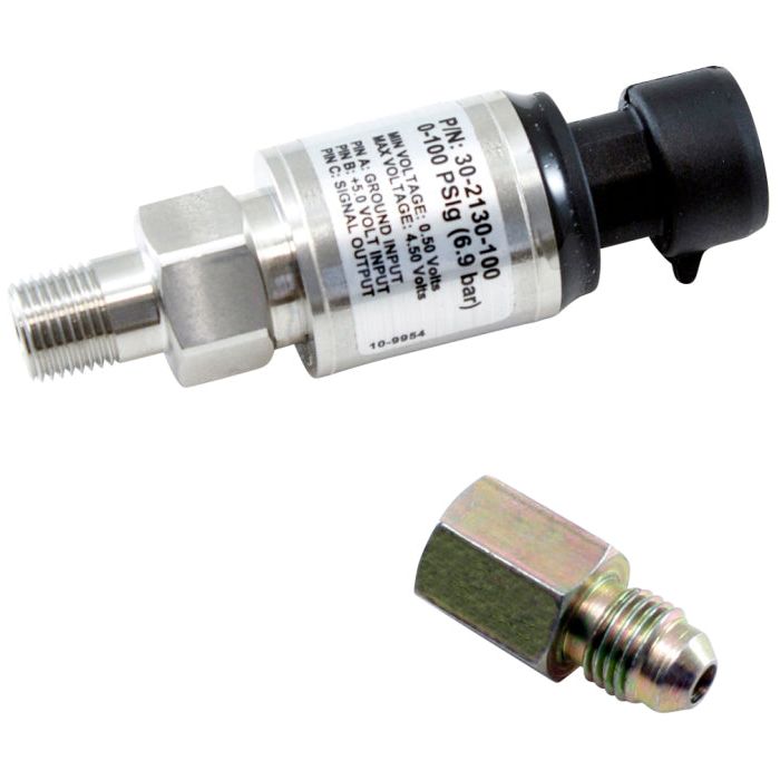 AEM 30-2130-100 - AEM30-2130-100 - AEM 6.5 BAR MAP or 100 PSIG Stainless Steel Sensor Kit - Shipped in Europe - Tuningsupply.com