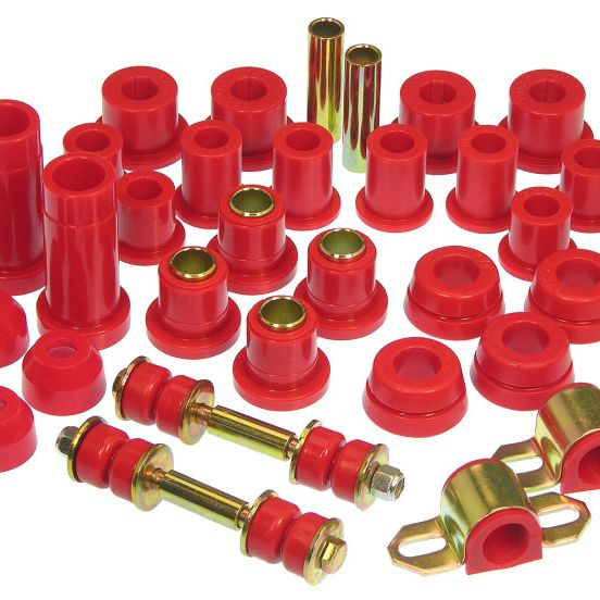 Prothane 18-2004 - PRO18-2004 - Prothane 89-94 Toyota Truck 2wd Total Kit - Red - Shipped in Europe - Tuningsupply.com