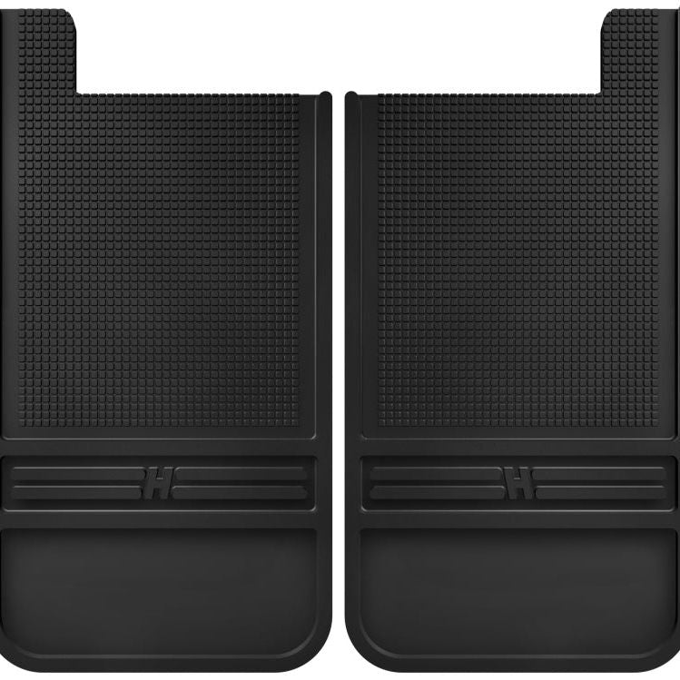 Husky Liners 55100 - HSL55100 - Husky Liners Universal 12in Wide Black Rubber Rear Mud Flaps w/o Weight - Shipped in Europe - Tuningsupply.com
