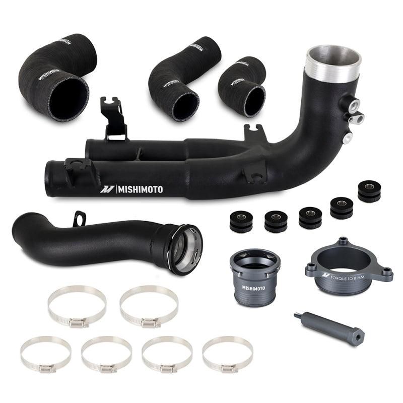 Mishimoto MMICP-G80-21 - MISMMICP-G80-21 - Mishimoto 2021+ BMW G8X M3/M4 Hot Side Intercooler Charge Pipe Kit - Shipped in Europe - Tuningsupply.com