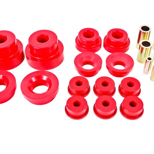 BMR Suspension BK030 - BMRBK030 - BMR 10-15 5th Gen Camaro Pro Version Rear Cradle Bushing Kit (BK024 BK029) - Red - Shipped in Europe - Tuningsupply.com