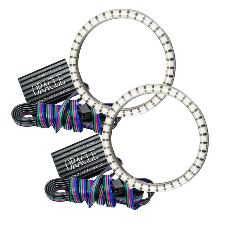 ORACLE Lighting 1236-333 - ORL1236-333 - Oracle 15-21 Dodge Challenger Waterproof LED Fog Light Halo Kit - ColorSHIFT - Shipped in Europe - Tuningsupply.com