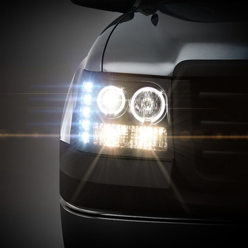 SPYDER 5010605 - SPY5010605 - Spyder GMC Sierra 1500/GMC Sierra Denali 08-13 Projector LED Halo- LED Blk PRO-YD-GS07-HL-BK - Shipped in Europe - Tuningsupply.com