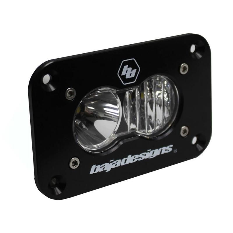 Baja Designs 541003 - BAJ541003 - Baja Designs S2 Sport Flush Mount Driving Combo Pattern LED Work Light - Clear - Shipped in Europe - Tuningsupply.com