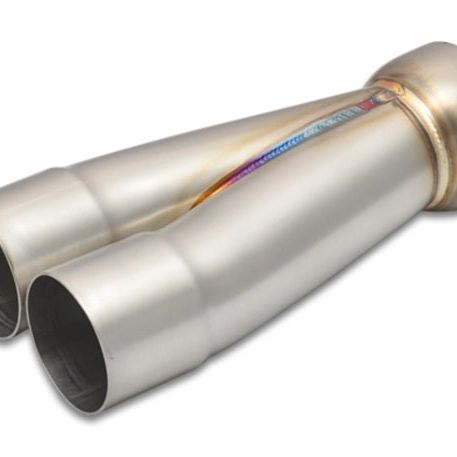 Vibrant 10356 - VIB10356 - Vibrant 2-1 SS Merge Collectors (2-1/4in Inlet Slipover ID 3in Outlet OD) - Sold Individually - Shipped in Europe - Tuningsupply.com