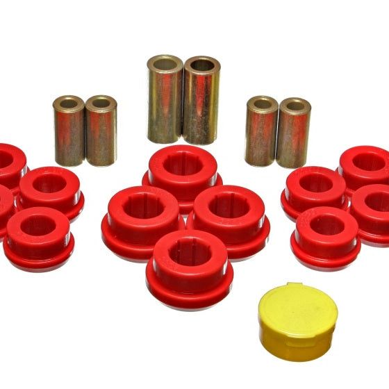 Energy Suspension 16.3112R - ENG16.3112R - Energy Suspension 92-01 Honda Prelude Red Rear Control Arm Bushing Set - Shipped in Europe - Tuningsupply.com