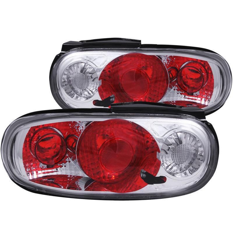 ANZO 221075 - ANZ221075 - ANZO 1990-1997 Mazda Miata Taillights Chrome - Shipped in Europe - Tuningsupply.com