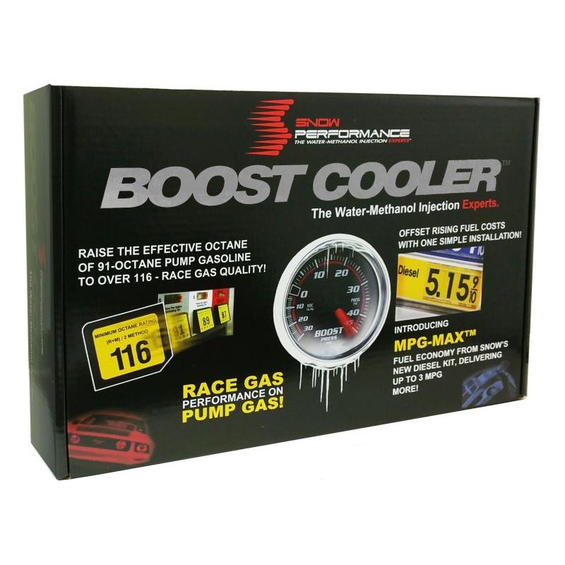 Snow Performance SNO-9000-BRD - SNOSNO-9000-BRD - Snow Performance Stg 4 Boost Cooler Platinum Water Injection Kit (w/SS Braid Line and 4AN Fitting) - Shipped in Europe - Tuningsupply.com