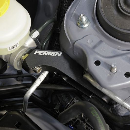 Perrin Performance PSP-BRK-406BK - PERPSP-BRK-406BK - PERRIN 13-25 Subaru BRZ / Scion FR-S / Toyota 86 GR86 Master Cylinder Brace - Black - Shipped in Europe - Tuningsupply.com