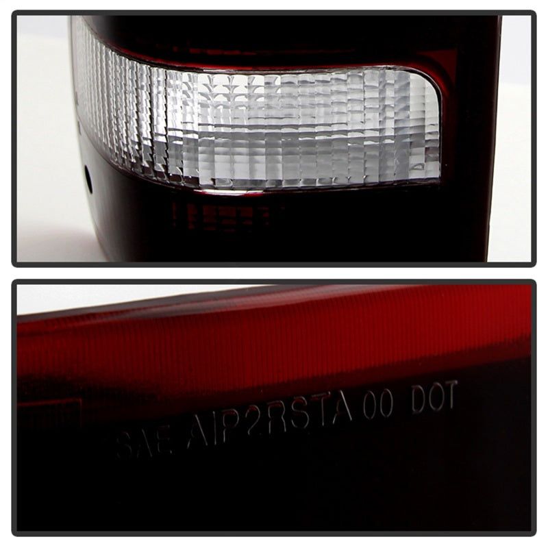 SPYDER 9030574 - SPY9030574 - xTune Ford Ranger 93-97 OE Style Tail Lights Red Smoked ALT-JH-FR93-OE-RSM - Shipped in Europe - Tuningsupply.com