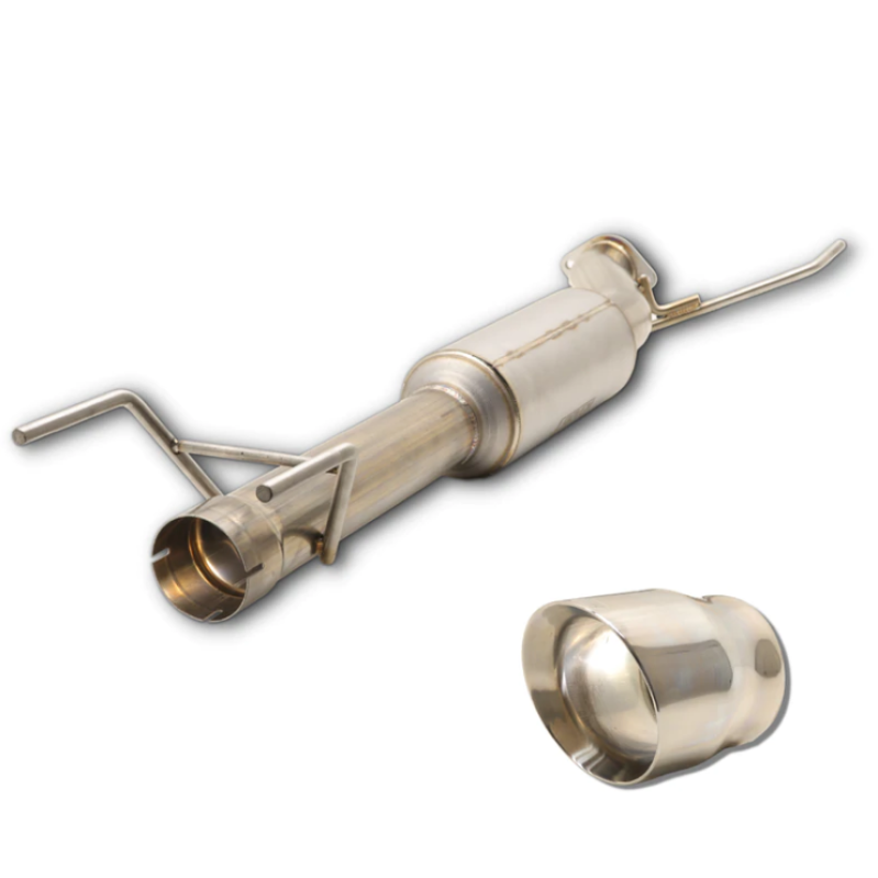 Carven Exhaust CT1006 - CRVCT1006 - Carven 2022 Toyota Tundra Crew Cab 5.5ft Bed Cut & Clamp Muffler Replacement Kit w/5in Polished Tip - Shipped in Europe - Tuningsupply.com