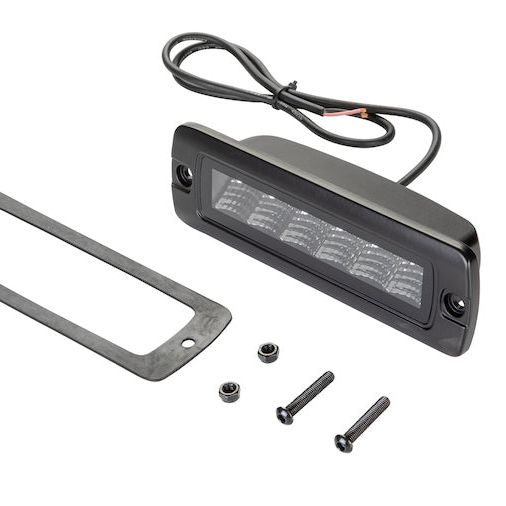 Hella LA358176221 - HELLA358176221 - Hella Universal Black Magic 6 L.E.D. Flush Mount Mini Light Bar - Flood Beam - Shipped in Europe - Tuningsupply.com