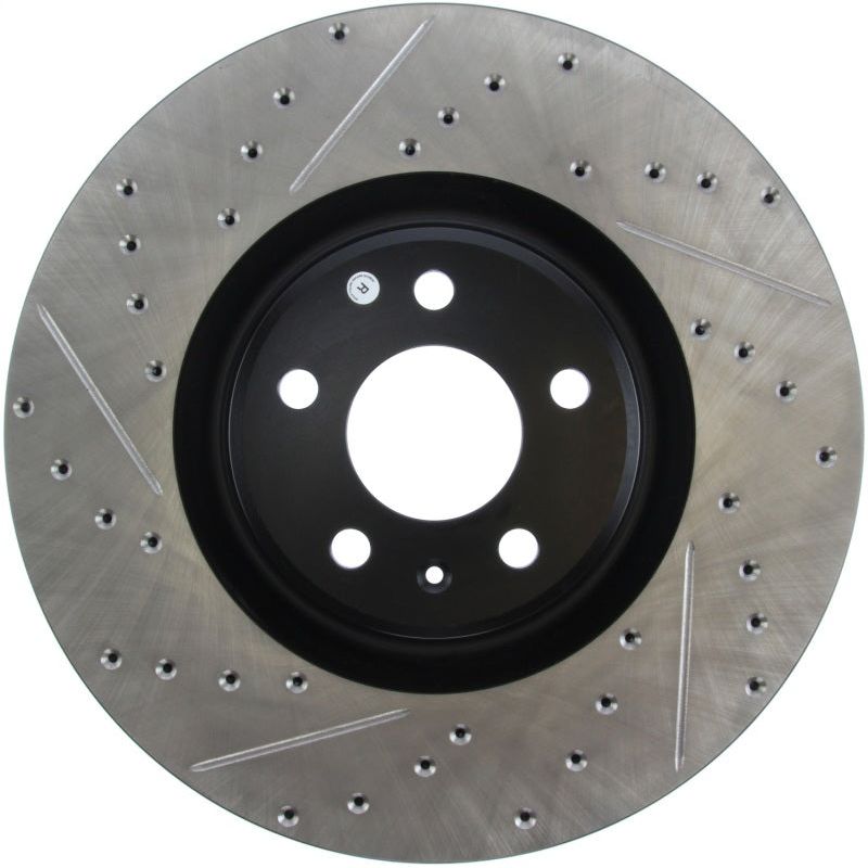 Stoptech 127.33134R - STO127.33134R - StopTech Slotted & Drilled Sport Brake Rotor - Shipped in Europe - Tuningsupply.com