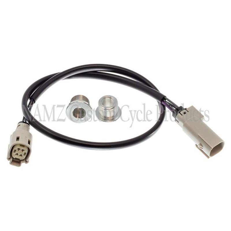 NAMZ NO2X-1201 - NAMNO2X-1201 - NAMZ Front O2 Sensor Extension Incl. Bung Reducers (For Fitment of 2009 FL Pipes on 2010 FL) - Shipped in Europe - Tuningsupply.com