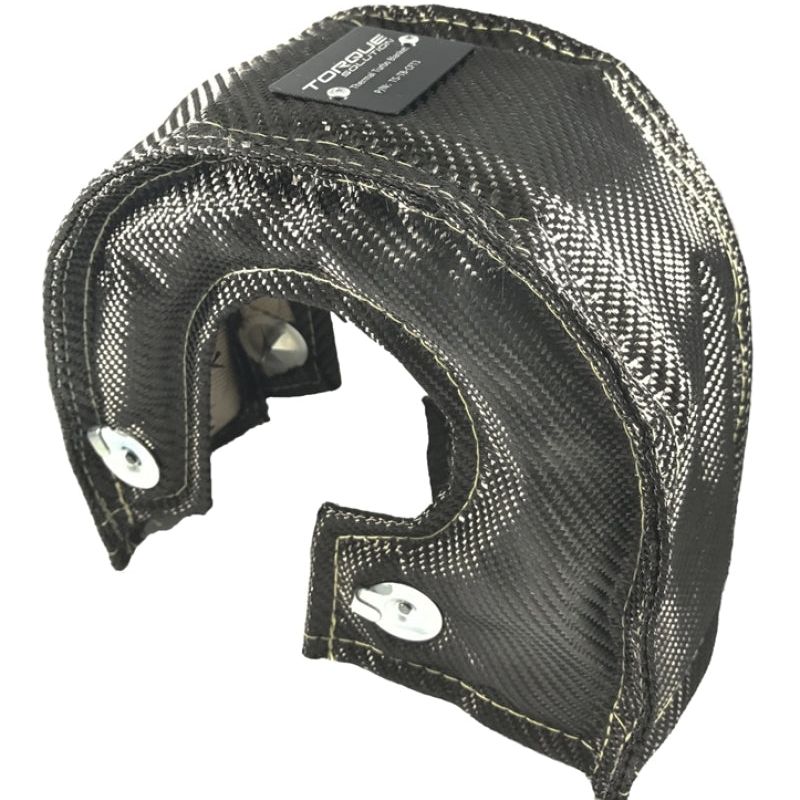 Torque Solution TS-TB-CFT3 - TQSTS-TB-CFT3 - Torque Solution Thermal Turbo Blanket (Carbon Fiber) Fits GT25, GT28, GT30, GT32, GT35, GT37 - Shipped in Europe - Tuningsupply.com