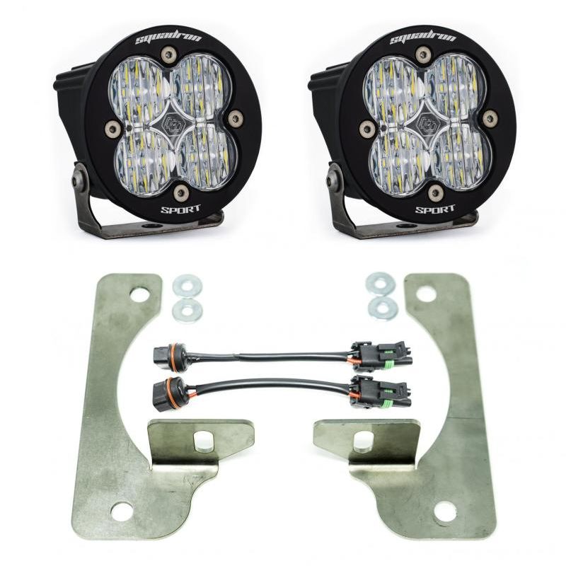 Baja Designs 447068 - BAJ447068 - Baja Designs 2018 Wrangler JL Rubicon Squadron R Sport Fog Pocket Kit - Shipped in Europe - Tuningsupply.com