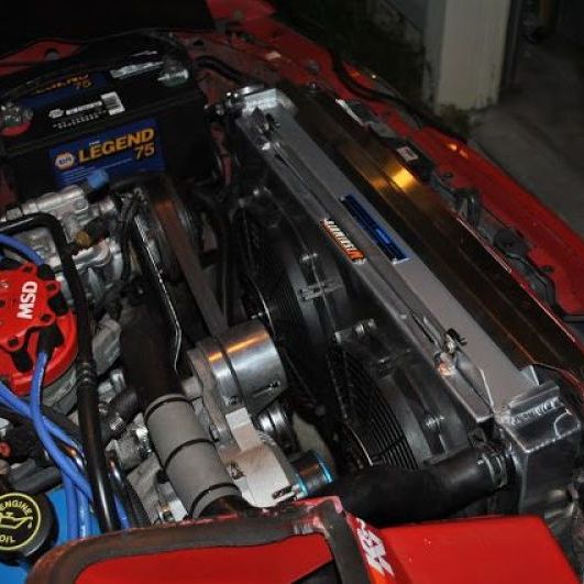 Mishimoto MMFS-MUS-79 - MISMMFS-MUS-79 - Mishimoto 79-93 Ford Mustang Aluminum Fan Shroud Kit - Shipped in Europe - Tuningsupply.com