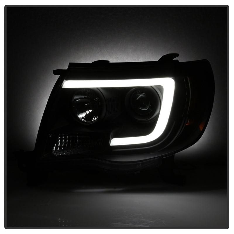 SPYDER 5084514 - SPY5084514 - Spyder Toyota Tacoma 05-11 Projector Headlights - Light Bar DRL - Black PRO-YD-TT05V2-LB-BK - Shipped in Europe - Tuningsupply.com