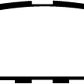 EBC DP21584 - EBCDP21584 - EBC 12+ Subaru BRZ 2.0 (solid rear rotors) Greenstuff Rear Brake Pads - Shipped in Europe - Tuningsupply.com