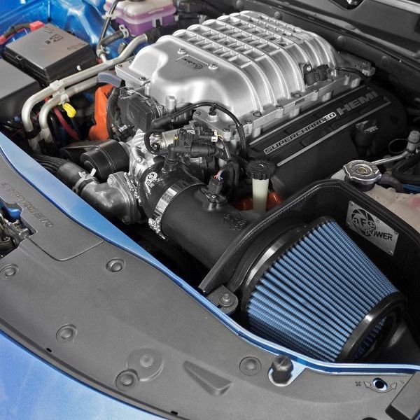 aFe 54-12802 - AFE54-12802 - aFe MagnumFORCE Intakes Stage-2 P5R AIS 15-16 Dodge Challenger SRT Hellcat 6.2L V8 (sc) - Shipped in Europe - Tuningsupply.com