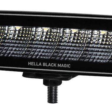 Hella LA358176201 - HELLA358176201 - Hella Universal Black Magic 6 L.E.D. Mini Light Bar - Flood Beam - Shipped in Europe - Tuningsupply.com