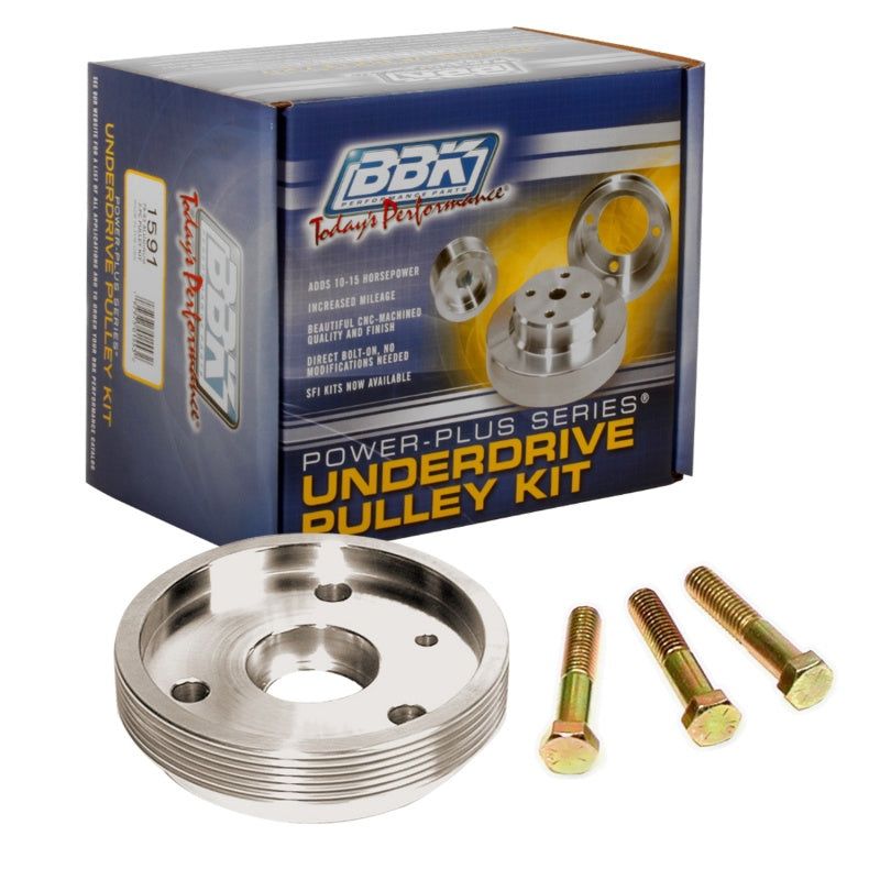 BBK 1591 - BBK1591 - BBK 93-97 Camaro Firebird LT1 Underdrive Pulley Kit - Aluminum - Shipped in Europe - Tuningsupply.com