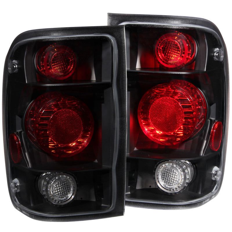 ANZO 211178 - ANZ211178 - ANZO 1998-2000 Ford Ranger Taillights Dark Smoke G2 - Shipped in Europe - Tuningsupply.com